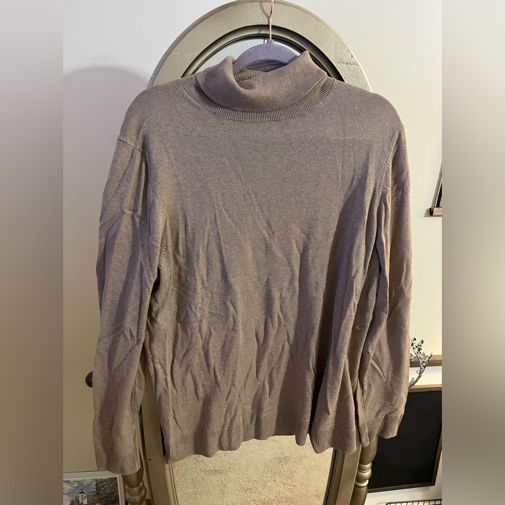 Amazon Essentials Taupe Knit Pullover